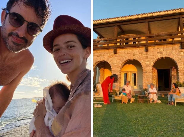 Calu Rivero y Aíto de la Rúa: cómo son sus vacaciones soñadas en un castillo