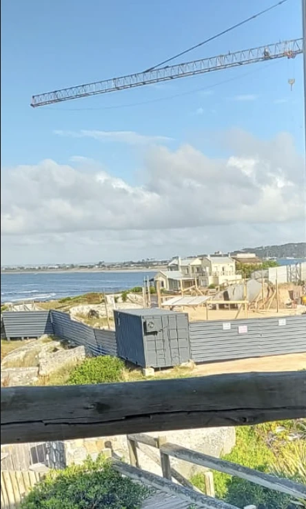 Así avanza la construcción de la nueva mansión de Elina y Eduardo Costantini.