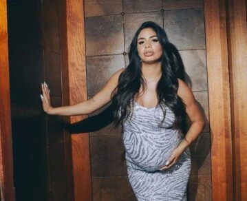 Daniela Celis embarazada