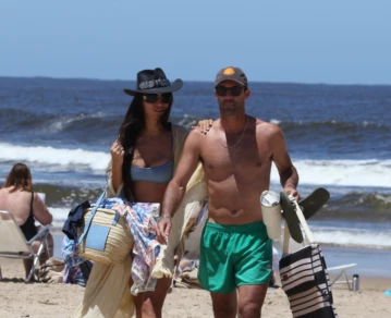 Las vacaciones de Zaira Nara y Facundo Pieres en Punta del Este