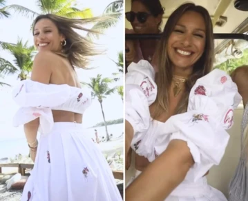 Pampita en su cumpleaños