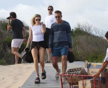 Emilia Attias y El Turco Naim