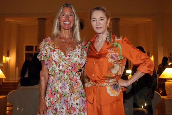 Gabriela Castellani y Paola Marzotto en Punta del Este