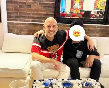 José María Muscari cumplió un sueño junto a su hijo