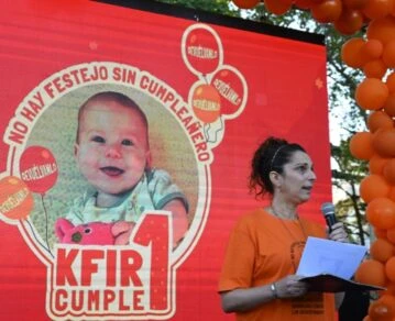 Kfir bebé secuestrado