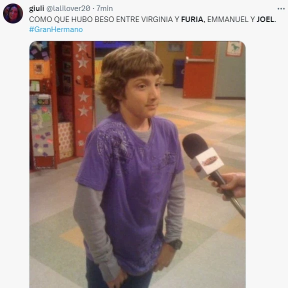 Las reacciones a los besos dentro de Gran Hermano