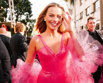 Margot Robbie en los Golden Globes 2024