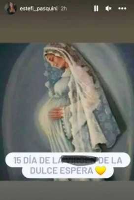 Historia de Estefanía Pasquini. Foto captura de pantalla.