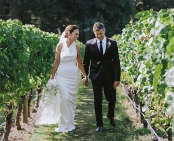 La íntima boda de Jacinta Andern en Nueva Zelanda