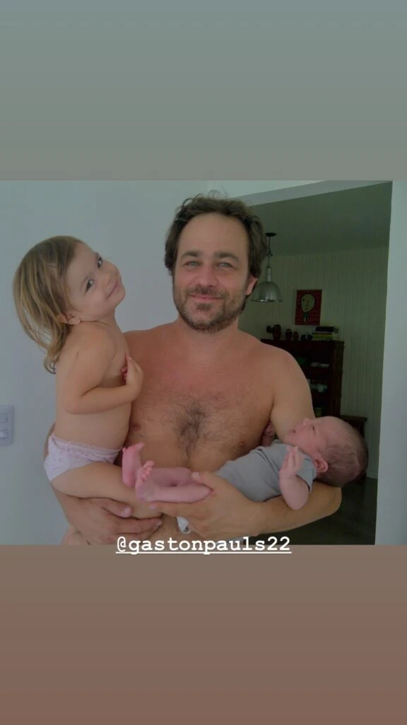 Muna, Nilo y Gastón Pauls. Foto: redes sociales. 