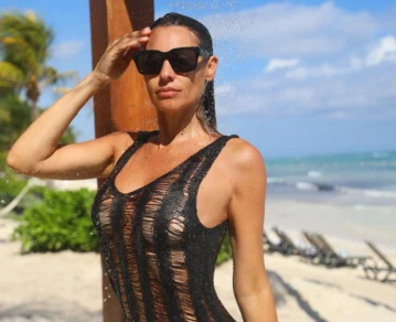 Pampita en la Riviera Maya