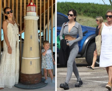 Pampita y La China coincidieron en Punta del Este