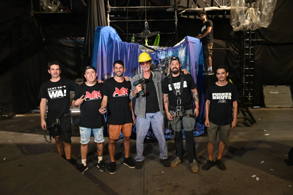 Diqui James, el creador y director artístico de Fuerza Bruta