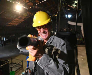 Diqui James, el creador y director artístico de Fuerza Bruta