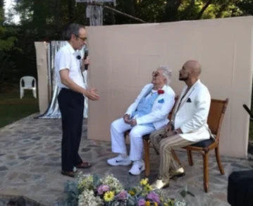 Matilda Blanca fue lapidaria con los looks del casamiento de Carlos Perciavalle y Jimmy Castilhos