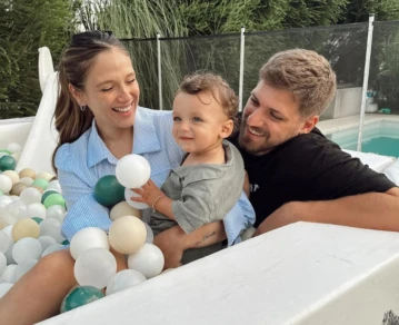 Barbie Vélez festejó el primer cumpleaños de Salvador