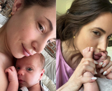 Magui Bravi mostró cuál es la particular técnica que usa para bañar a su bebé