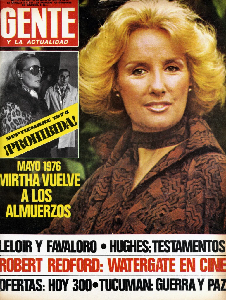 1976. Una tapa histórica que marca el regreso de Legrand a su programa después de la censura después de la prohibición que comenzó en 1974.