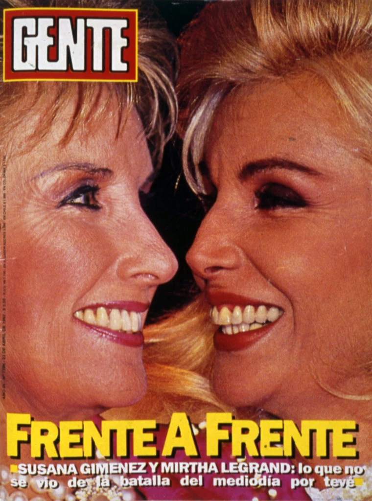 1992. El país tiene tres grandes figuras en la actualidad, pero en aquella época el duelo era Mirtha VS. Susana. Las dos se ganaron el corazón de su público.