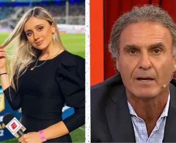 El feroz cruce entre Oscar Ruggeri y Morena Beltrán