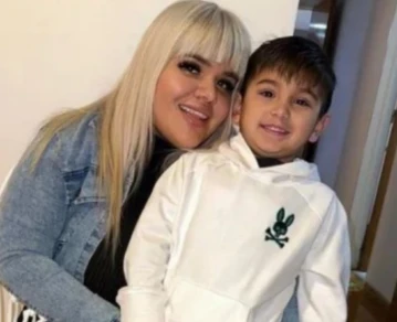 Morena Rial se reencontró con su hijo Francesco para festejar su cumpleaños