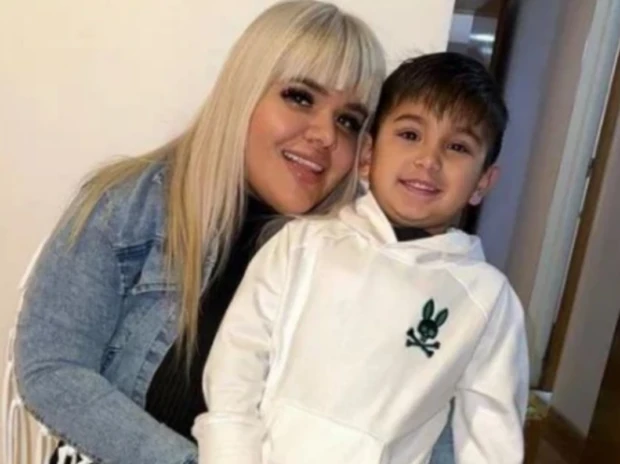 Morena Rial se reencontró con su hijo Francesco para festejar su cumpleaños