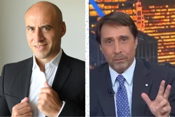 Esteban Trebucq habló sobre Eduardo Feinmann con quien trabaja en La Nación +