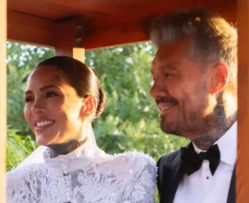 Marcelo Tinelli y Candelaria Tinelli