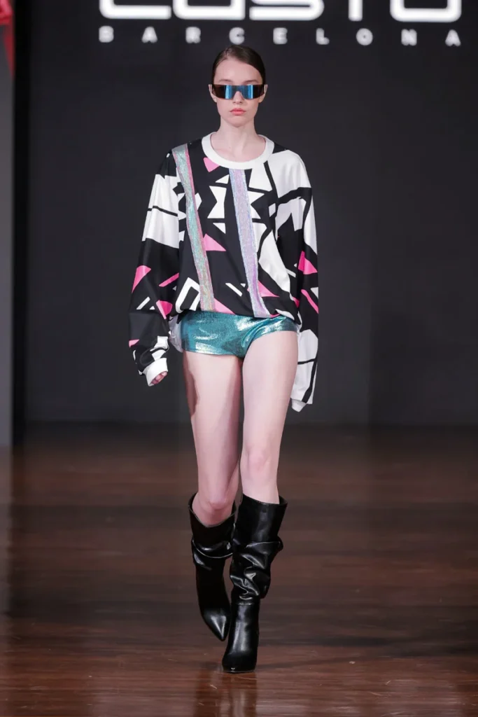 desfile de Custo Barcelona en Milan Fashion Week