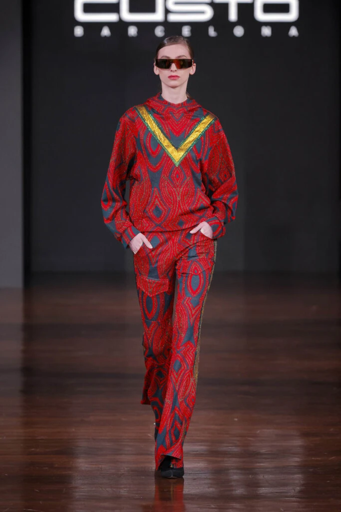 desfile de Custo Barcelona en Milan Fashion Week