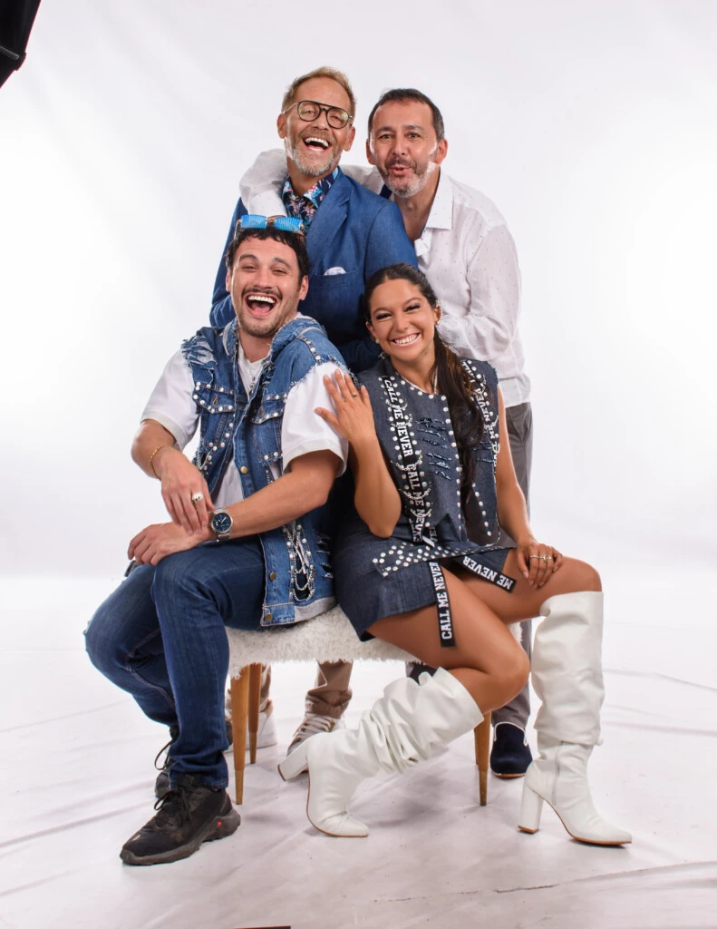 Elenco completo de "Le decían Manuel". Foto archivo.