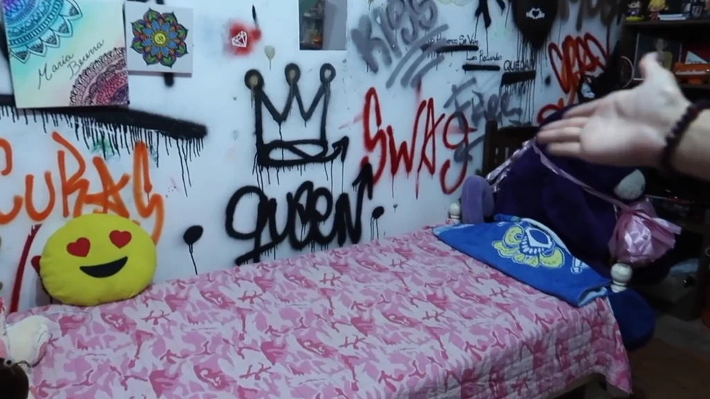 Este es el cuarto en el que se crió cuando era adolescente.