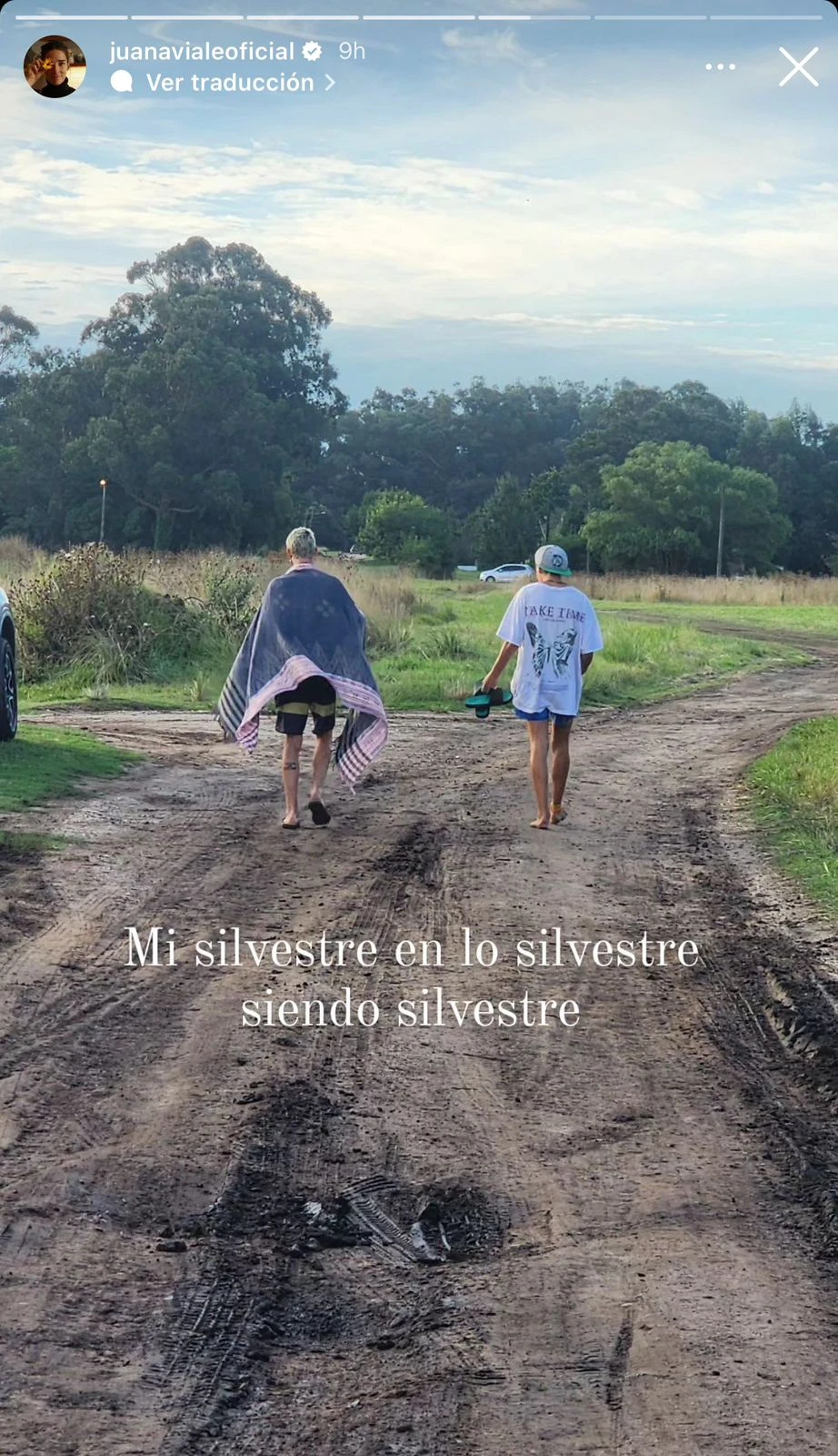 La conductora aprovechó este lunes para subir una postal de Silvestre, el hijo que tuvo con Gonzalo Valenzuela. 
