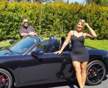 Gonzalo Aguiar y Romina Camejo