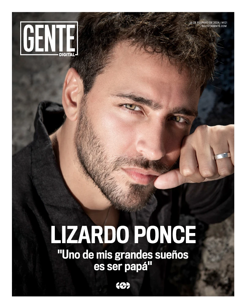 Lizardo Ponce es el protagonista de la tapa semanal de Revista GENTE
