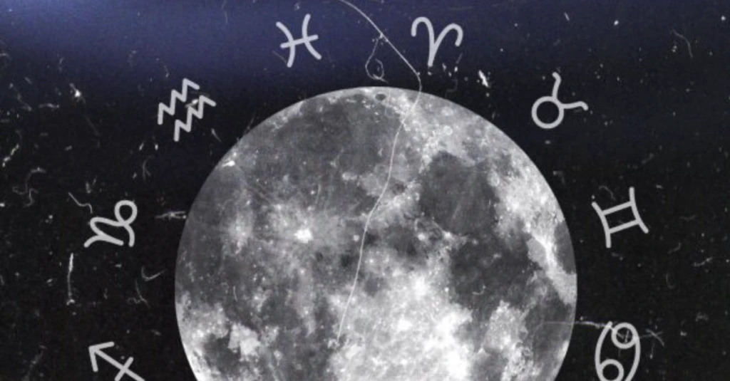 La Luna y los astros.