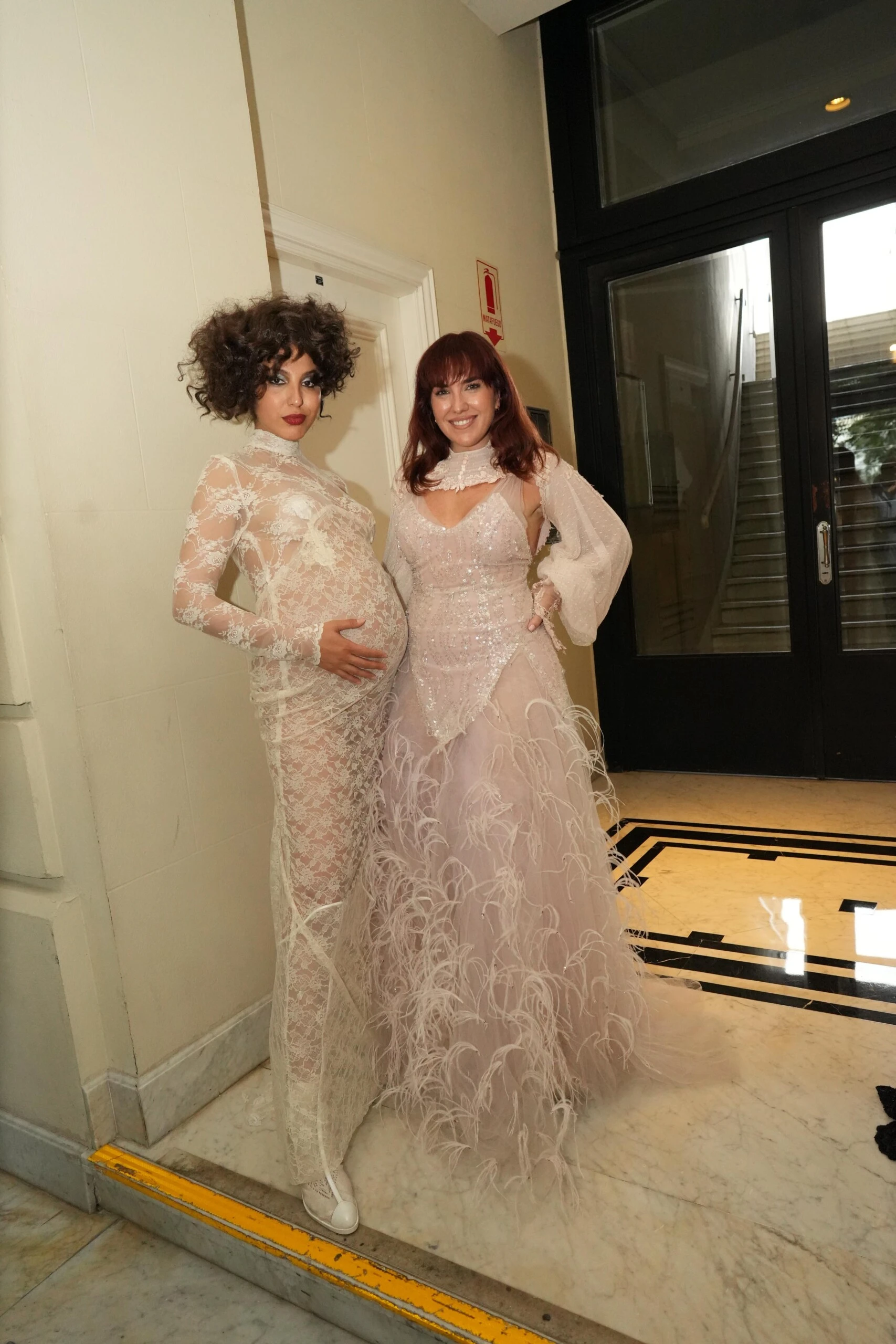 Alexia Toumikian y Lucía Ugarte en el Argentina Fashion Week