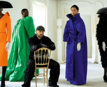 Demna Gvasalia y su colección tributo a Cristóbal Balenciaga, 2021