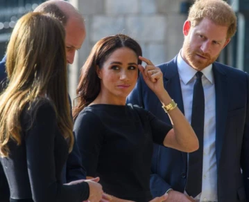 Meghan Markle y el príncipe Harry