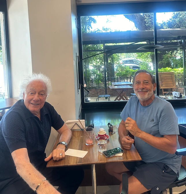 La intimidad del encuentro entre Guillermo Coppola y Guillermo Francella