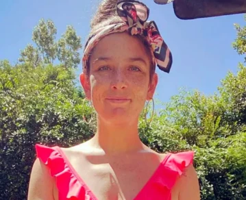 Juana Repetto mostró los destrozos que hizo la tormenta en su casa