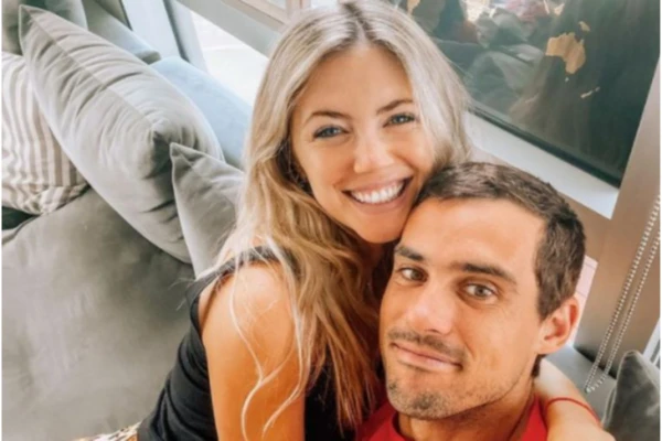 Antitradiciones: Por qué Stephanie Demner le mostró su vestido de novia a Guido Pella