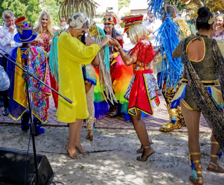 Máxima Zorreguieta y su carismático baile en Curacao