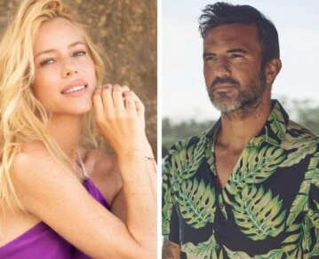 Nicole Neumann y Fabián Cubero