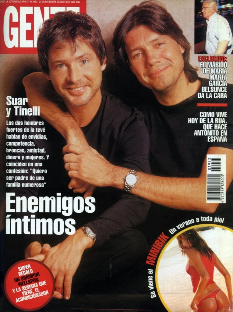 Marcelo Tinelli en la tapa de GENTE