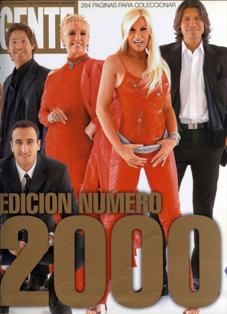 Marcelo Tinelli en la tapa de GENTE