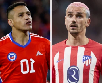 Alexis Sánchez y Antoine Griezmann