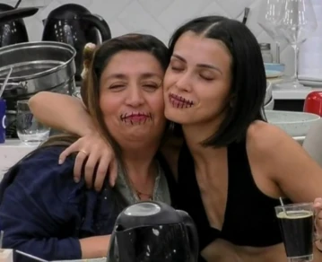 Pincoya y Cony Capelli durante su paso por Gran Hermano Chile