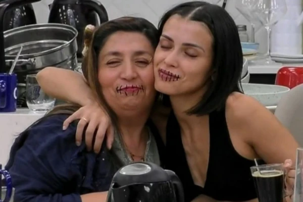 Pincoya y Cony Capelli durante su paso por Gran Hermano Chile