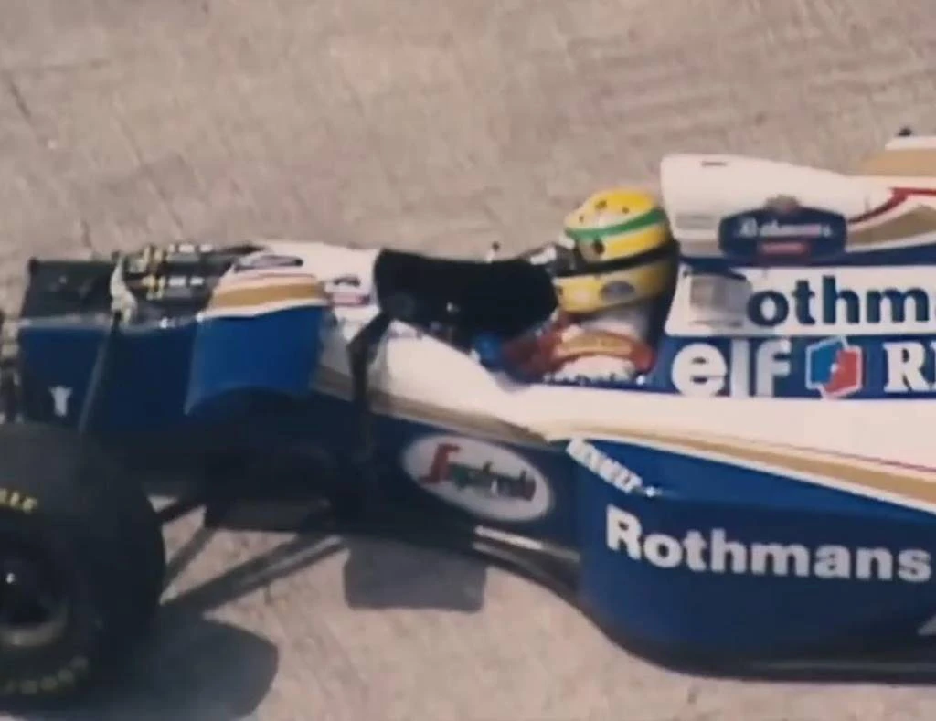 Ayrton Senna accidente